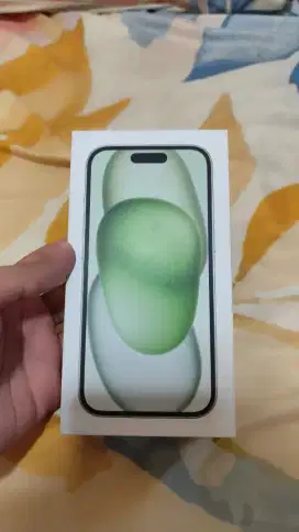 Jual iPhone 15 Green/128GB