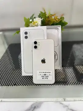 IPHONE 11 128GB EX INTER FULLSET MULUS NO MINUS BISA KREDIT