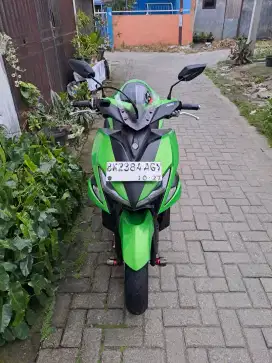 Aerox 155cc vva thn 2017 mesin sehat