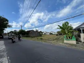 Berbah Sleman, Tanah SHM Dekat Bandara Jogja, tepi aspal