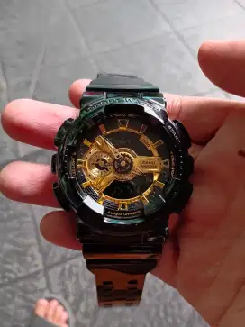 Jam tangan pria skmei dimodif jadi G-Shock GA 110