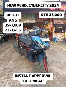 Aerox Cybercity 2024 – Desain Futuristik, Bonus 3 Kunci Orisinil