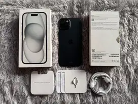Iphone 15 128GB Black BH 100% Garansi iBox Maret 2026