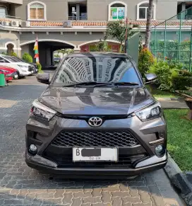 7rb KM 2023 Raize G 1.2 CVT Dark Grey Mica Seperti Baru No Minus !!!