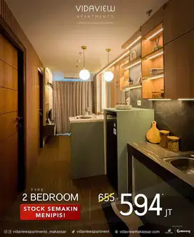 Apartemen vida view 2 BR hanya 594 juta