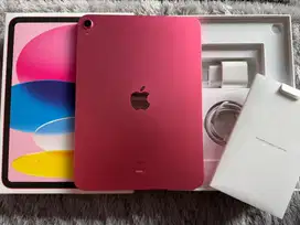 Ipad 10 256GB Pink Wifi Only Garansi iBox Januari 2026