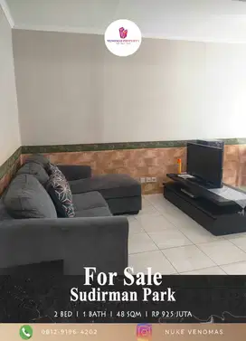 Jual Apartemen Sudirman Park 2 Kamar Tidur Lantai Tinggi
