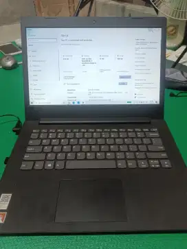 Laptop lenovo ideapad 140-14ast bekas kantor amd a4-9125 ram 4gb ddr4