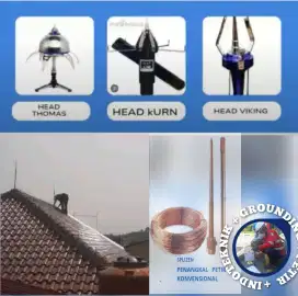 Spesialis ahli jasa pasang penangkal petir dan grounding