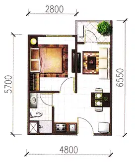 Apartment Sky Terrace (1 BR)
