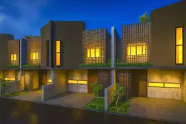 Jl. Kabupaten Sleman, Rumah Jogja Model Industrial Free Kolam Tenang