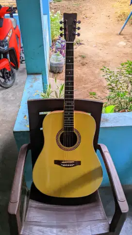 JUAL GITAR AKUSTIK COSTUM