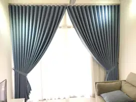 Melayani Tirai Gorden Jendela Gordyn Mewah Hordeng Terbaru Murah