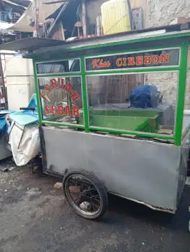 Jual grobak siap pakek bahan besi