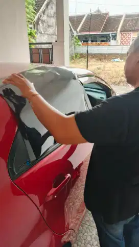 Kaca film mobil kacafilm peredam panas kantor gedung sticker kaca toko