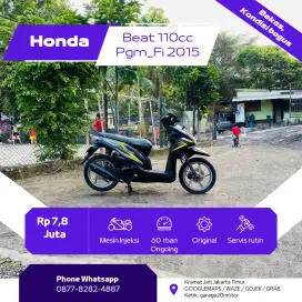 Honda Beat Fi Esp Pgm_Fi Tahun 2015 Pajak Off