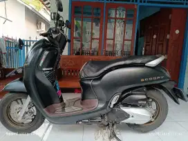Honda Scoopy Prestige Black 2024 Pajak Panjang