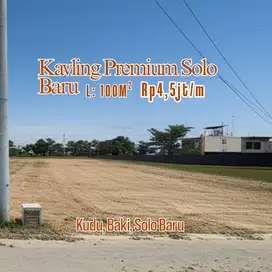 Dekat RS Dr. Oen Solo Baru, Tanah Kavling Premium Cocok Bangun Kost