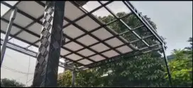 Pemasangan Kanopi Alderon Single