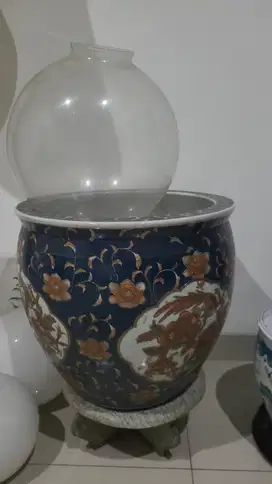 Vas / Aquarium Porcelain Antik