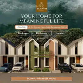 Rumah 1lantai free biaya2 sampai serah terima kunci