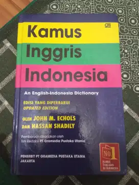 Kamus Inggris Indonesia Gramedia