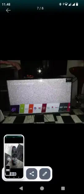 LG smat tv 43 inchi