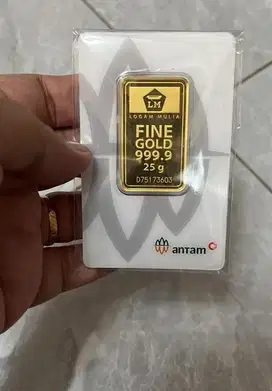 antam 25 gram 2025