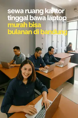 Kantor Profesional Siap Kerja Budget Hemat
