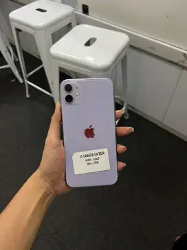 Iphone 11 128GB fullset mulus no minus bergaransi terima tt cod