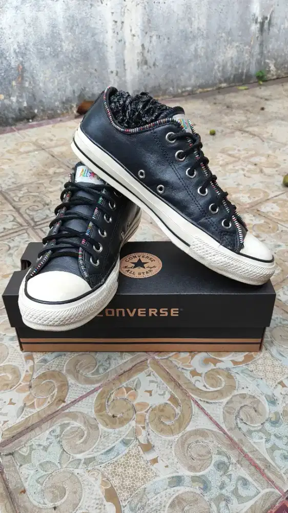 Converse Vintage Chuck Taylor Low Leather Japan Size 41 Original