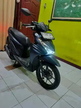 Honda beat deluxe thn 2024 keles ISS kilometer 2 ribu BS TT