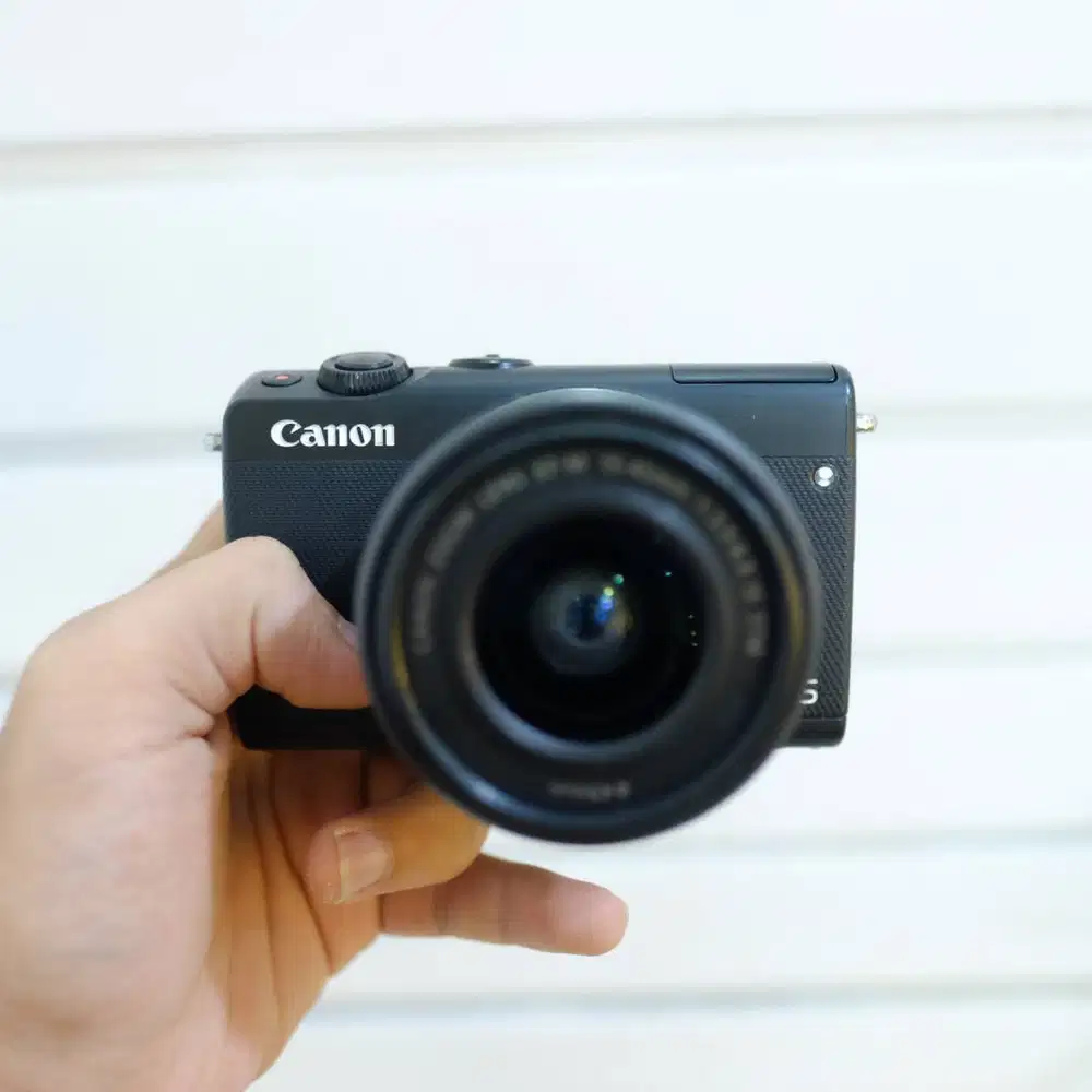 [ Canon M100 Kit 15-45mm Fullset Mulus ]