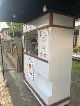 Gerobak Serbaguna untuk Usaha Kuliner atau Kedai Street Food Estetik