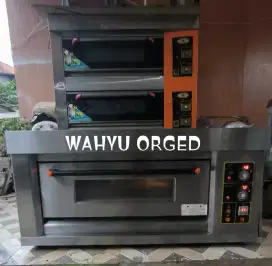 DI JUAL OVEN DECK OTOMATIS Gas ( 1 Deck 2 Loyang )