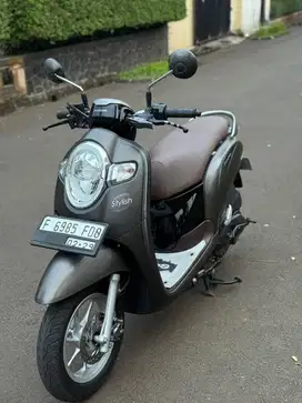 Honda Scoopy Thn 2019 Matte Brown Mulus