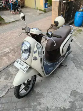 Scoopy esp ISS stater halus THN 2017 plat AB Bantul