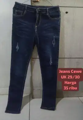 Jeans wanita bekas