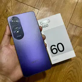 Oppo A60 Purple 8/128 Mulus Fullset Masih Garansi Panjang No Minus
