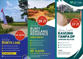 TANAH KAVLING MURAH HARGA PROMO 39 JT AN