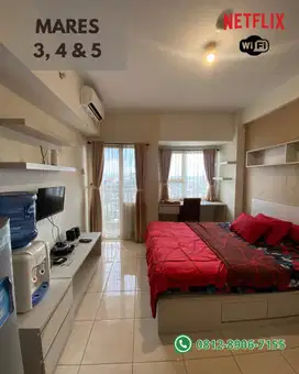 Apartement Mares 3, 4 & 5, Sewa Bulanan