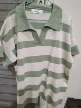 Atasan bahan knit