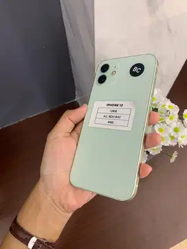 ✨IPHONE 128GB Green / BEACUKAI / FULLSET / BERGARANSI✨