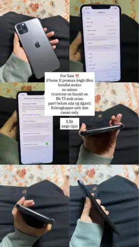 iPhone 11 promax 64gb