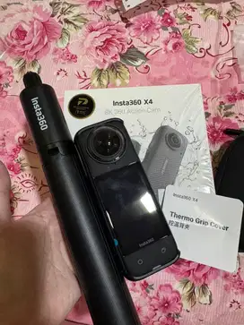 Insta360 X4 8K 360 Action Camera & Selfie Stick + Tripod