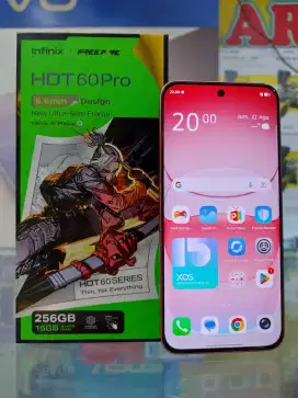 INFINIX HOT 60 PRO 16/256GB MULUSS LIKE NEW FULLSET GARANSI PANJANG