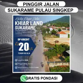 TANAH SUKARAME SELANGKAH DARI KAMPUS UIN COCOK UNTUK BANGUN HUNIAN