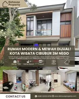 Rumah Bagus terawat siap huni cluster baru Kota Wisata Cibubur