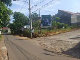 Tanah 100mtr jalanraya Gunungpati siap bangun jalan lebar shm  tempo