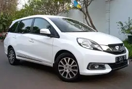 Honda Mobilio 1.5 E Prestige AT 2015 Putih Istimewa Skali Mulus Trawat